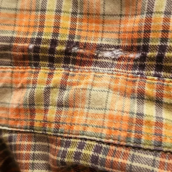 Patagonia Men's Brown Plaid Shirt - Picture 5 of 6